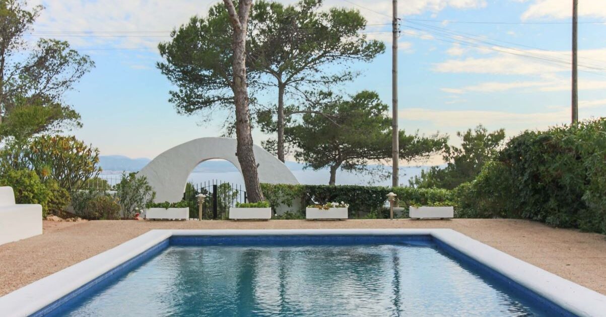 Vistas desde la Casa Negret en Ibiza