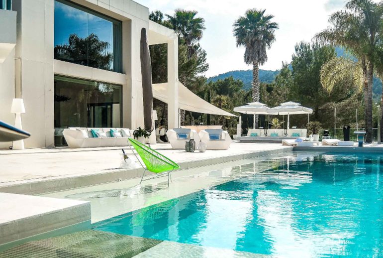 Villas en Ibiza para alquilar para rodajes