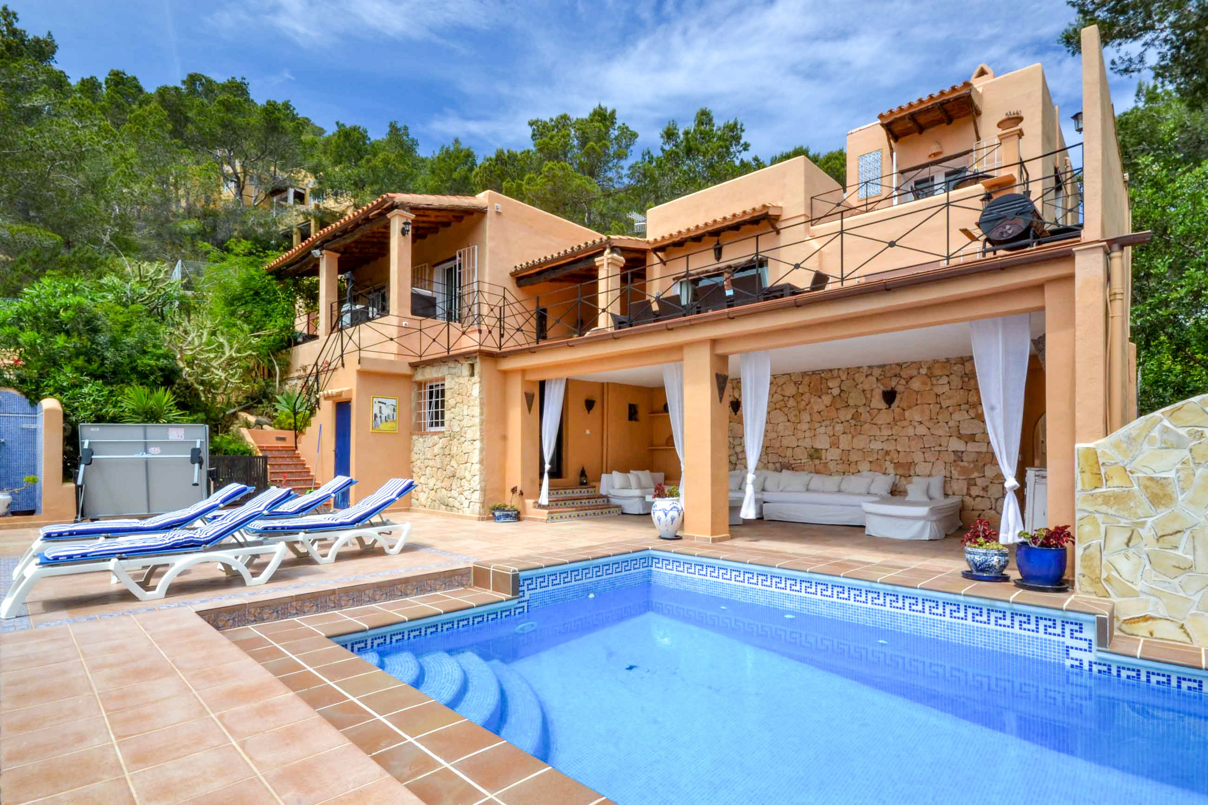 Vista general de Casa Capricho Ibiza
