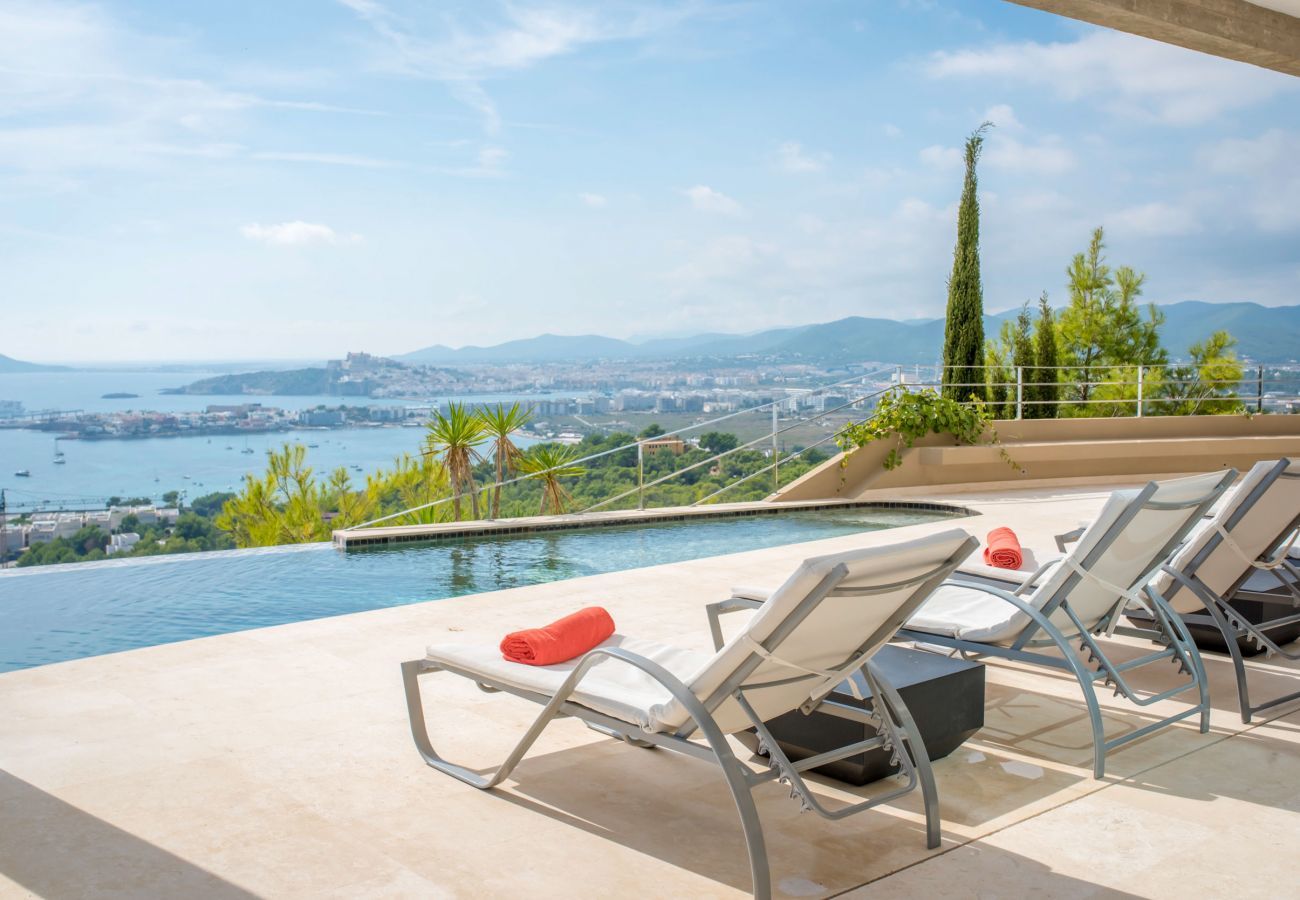 Views that can be enjoyed from the terrace of Villa Hilltop