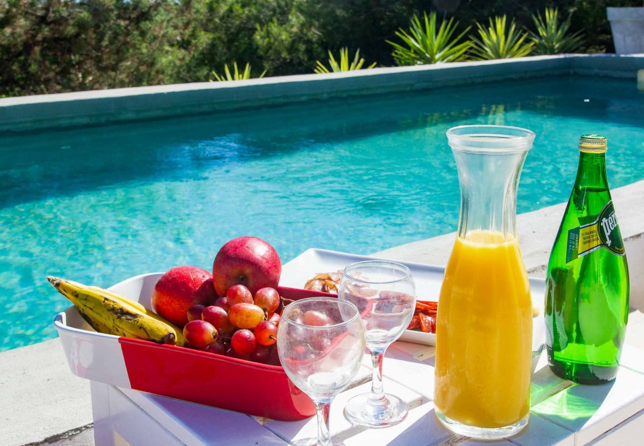 Enjoy a swim in the Can Clay pool on a sunny day | Eivillas
