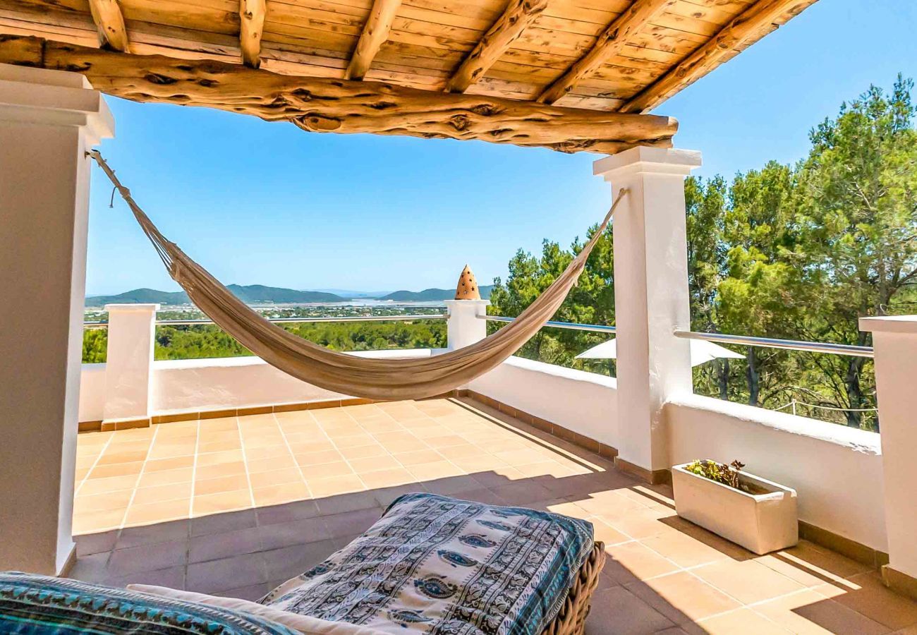 Vacation villa in Ibiza center.