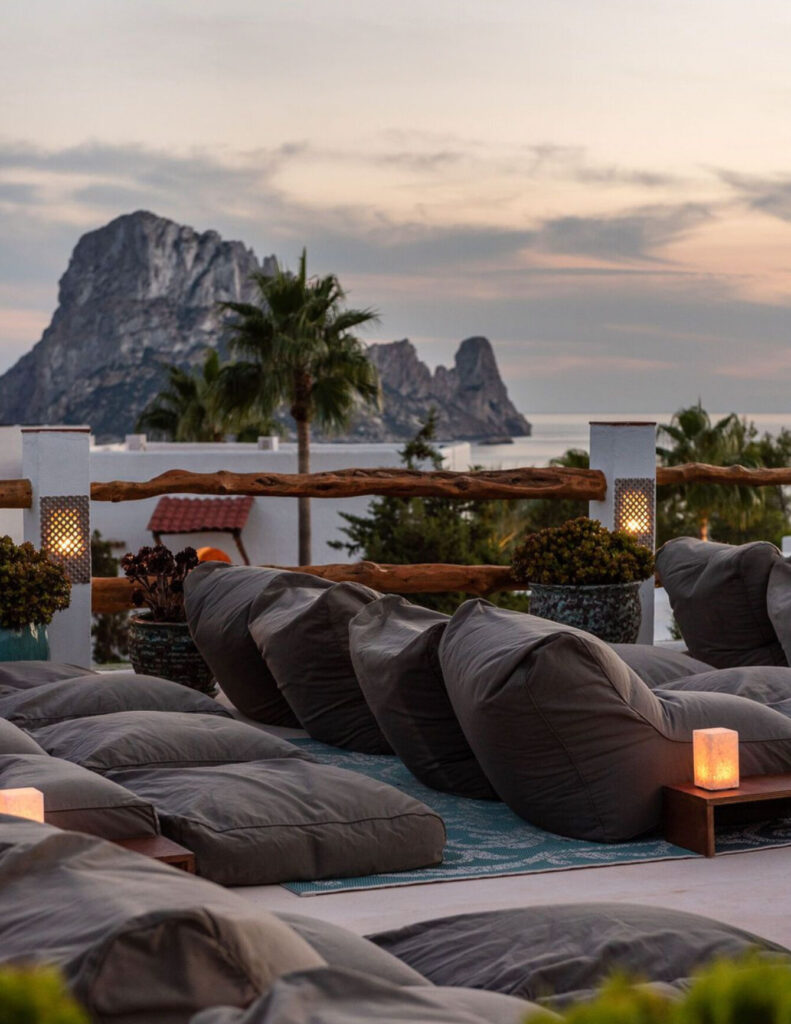 Outdoor cinema in Ibiza