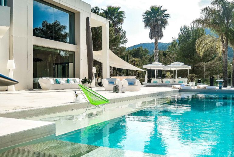 Villas in Ibiza for rent for filming