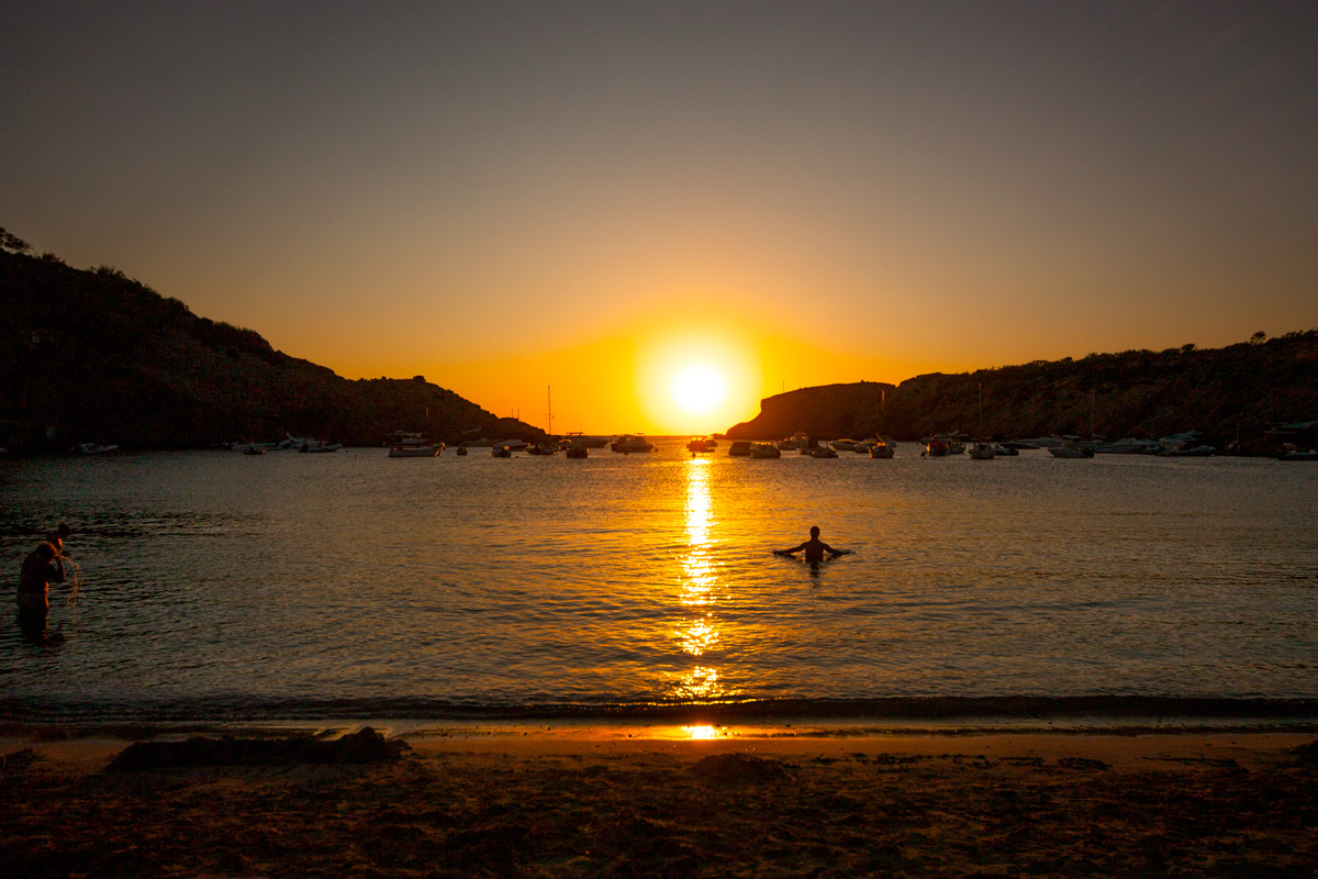 Sunset Cala Vadella