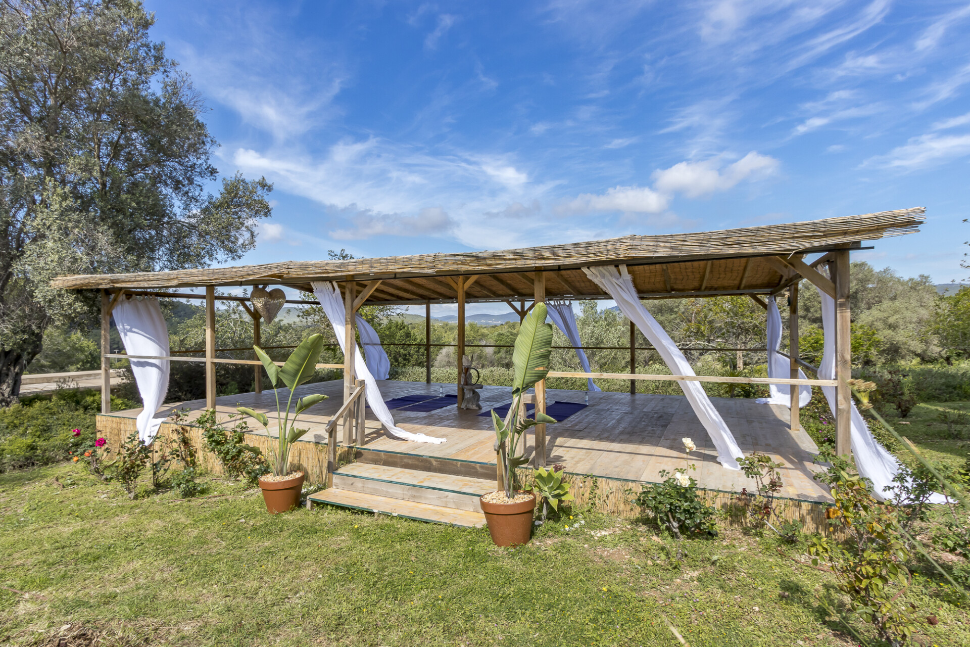 villa de yoga en Ibiza