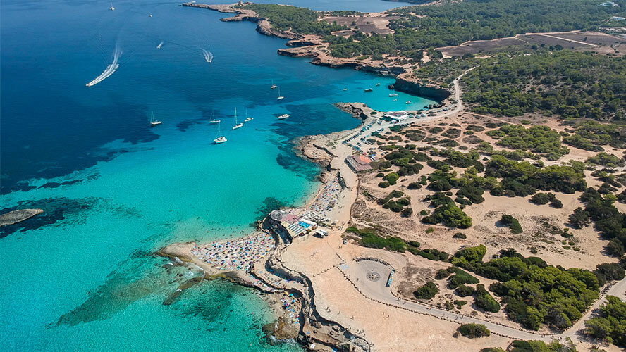 Paisaje Cala Conta Eivillas