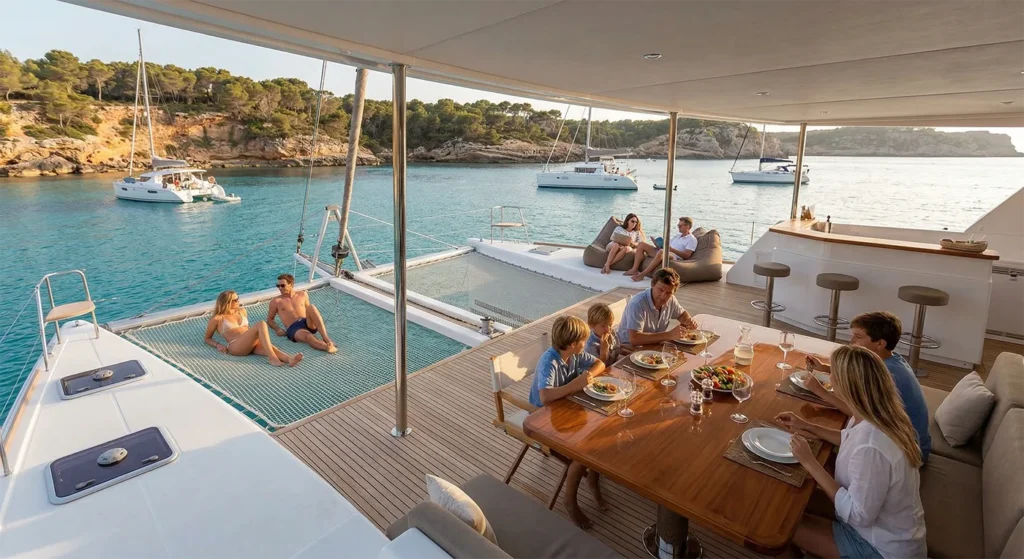 Catamaran Eivillas Ibiza