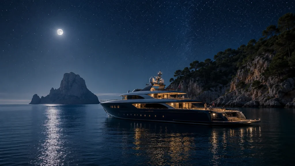 Dormir Bajo Estrellas Barco Ibiza
