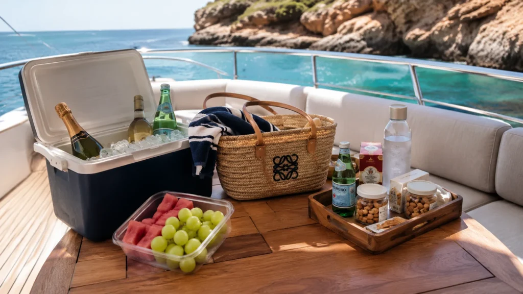 Llevar Comida A Yate Privado Ibiza