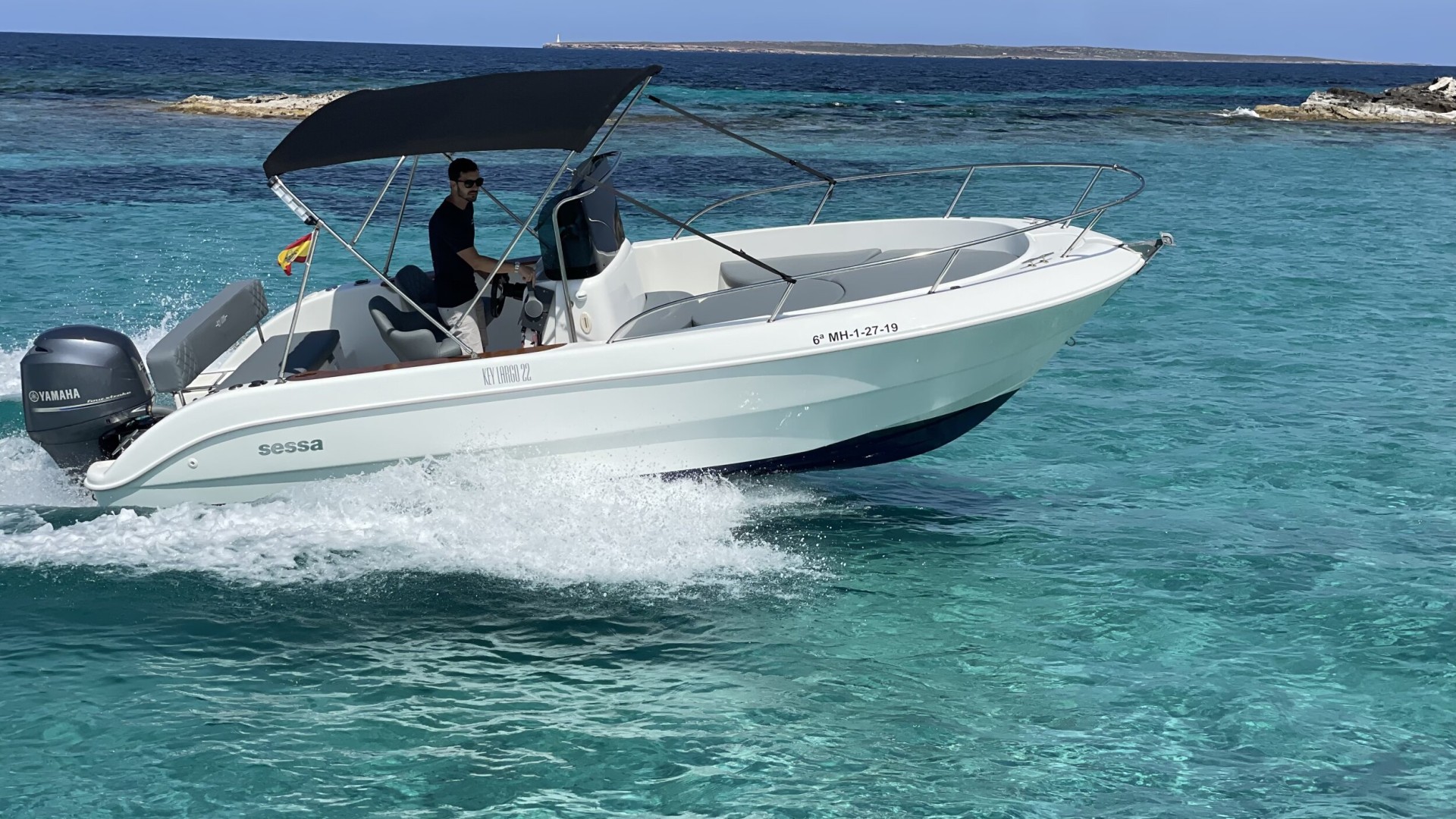 Sessa Marine Key Largo 22 BLACKY 1