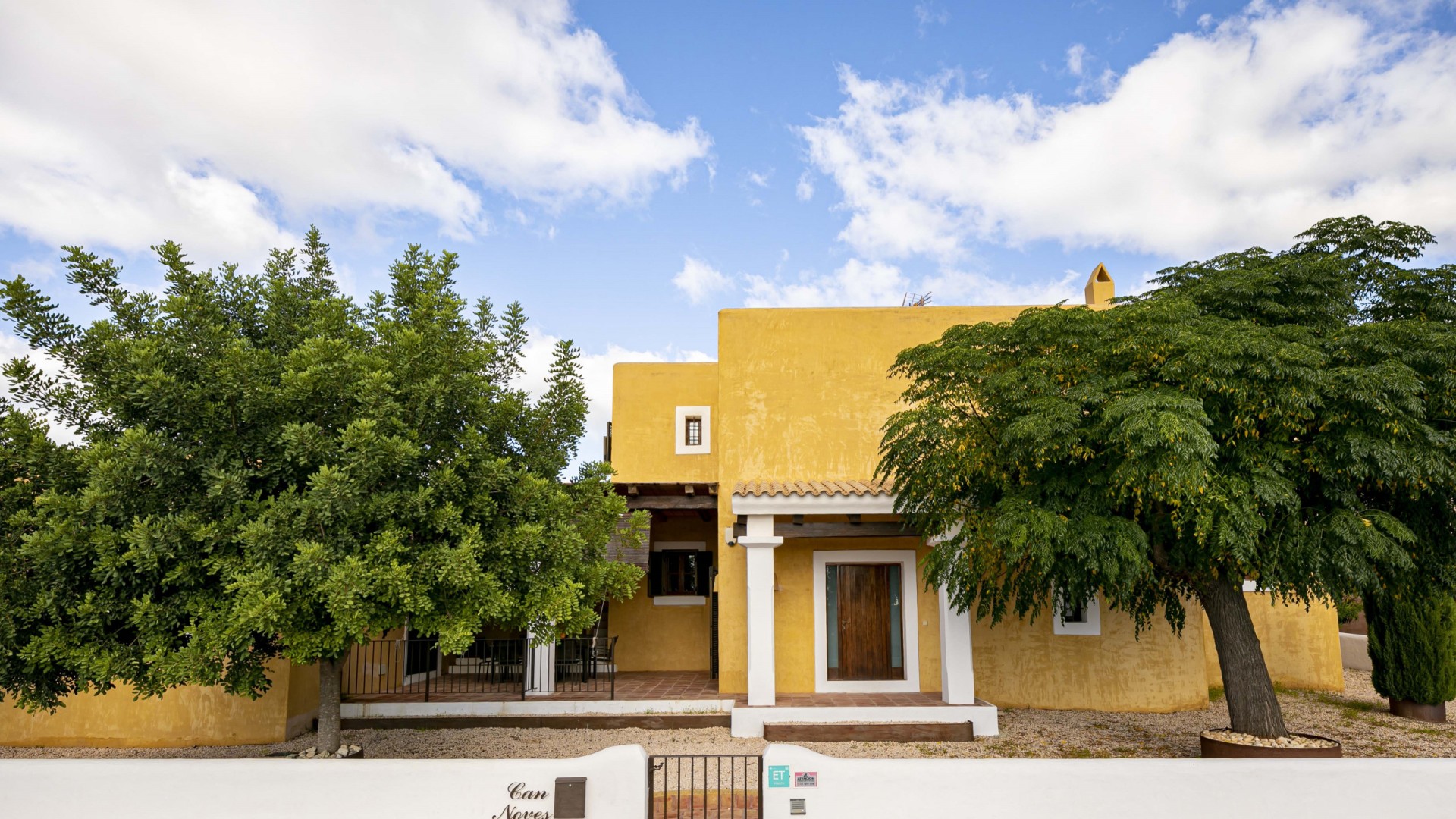 Vista general de la villa